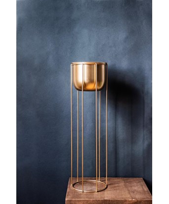 Ayaklı Gold Saksı 60 cm